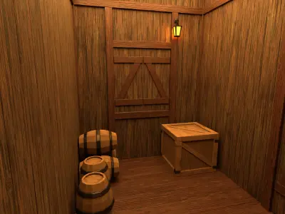 Medieval Fantasy House 05 3D model