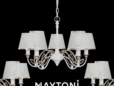Chandelier Milea ARM824-PL-05-W Maytoni Classic Free 3D model
