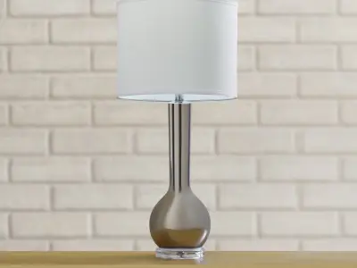 Mcnally Gray Table Lamp Light 3D model