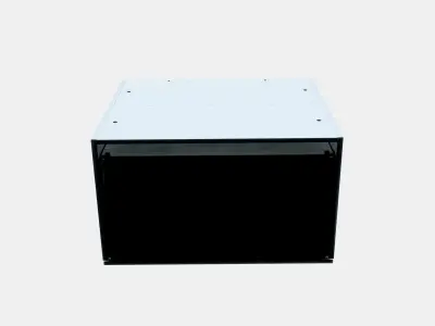NORDLI Modular chest of 3 drawers 2 Low-poly 3D model