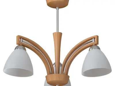 Ceiling chandelier Wenge Magnat 21383 and 21353 3D model