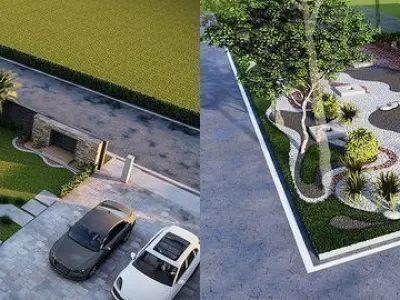 Free 3D Landscape Models collection 3D Model Pack