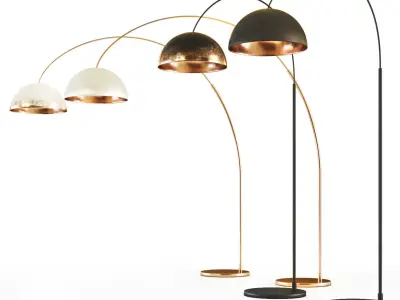 Dome Lights Set 3D Model Pack