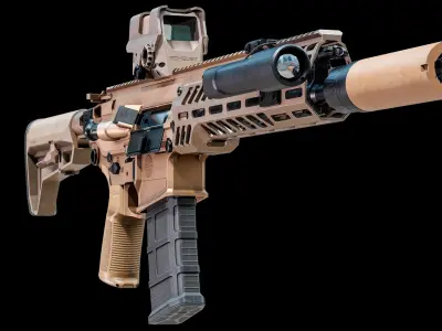  Sig Sauer MCX Spear Rifle With Collimator PBR 
