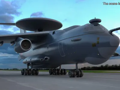  Beriev A 100 Aircraft Simplified 