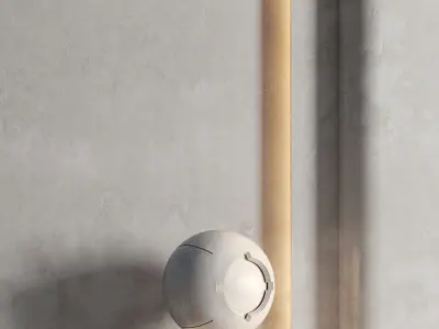 Decorative Plaster 01 - PBR - 4K Texture