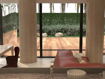 laos Archviz Interior 3D model