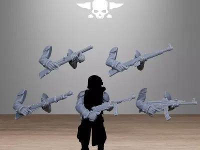 GrimGuard German Weapons Pack 3D print model