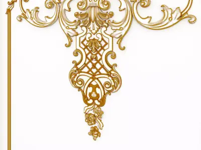 Wall Molding03 3D model