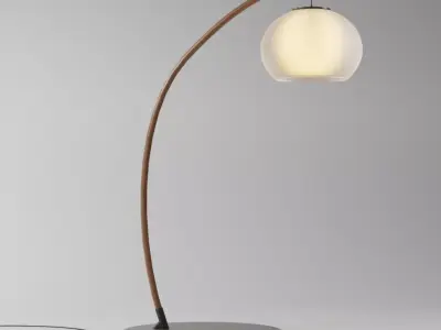 Floor Lamp 3D Model for Modern Interiors 3D model