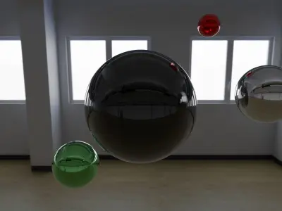 HDRI - Office Interior 1 Low-poly 3D model