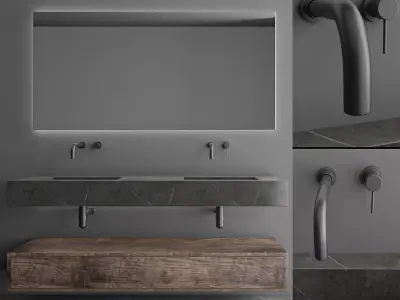 Bathroom furniture  3D model