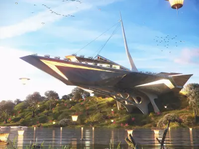 exterior design 3D model