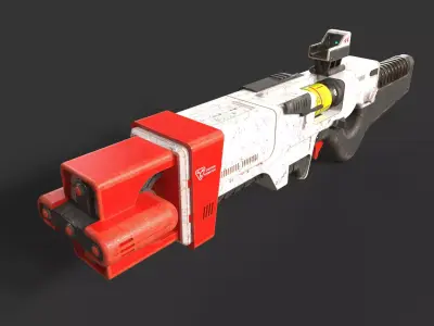 Institute Laser Rifle Fallout  3D print model