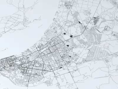 Samara Road Network and Streets 3D model