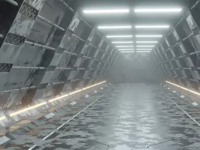 Syfy Corridor 3D model