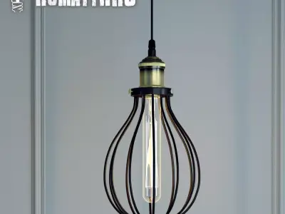 Romatti Bulbs Pendant 3D model
