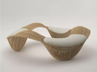 Pro - Round Bench Filipini Sema 3D model