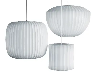 Roll Bubble Lantern Pendants 3D model