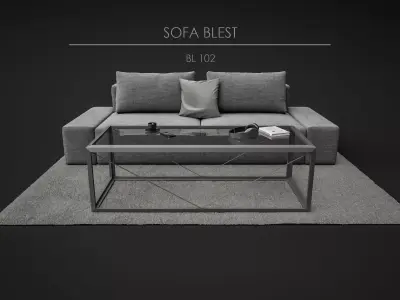 Sofa Set - Blest 04 3D model