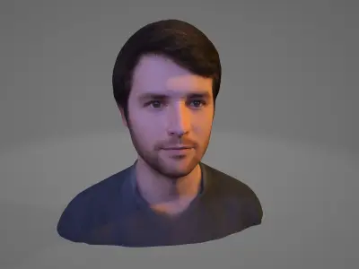 Character No 12  Not Rigged 3D model Low-poly 3D model