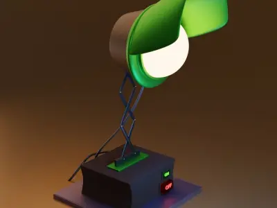Concept Lamp 3D print model