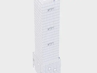 New York 55 Hudson Yards 3D model