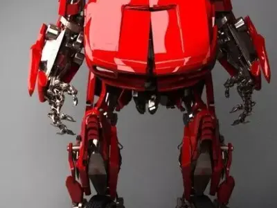 IronHide robot 3D model
