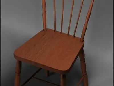 Chairs Pack 1 - Low Poly Low-poly 3D model