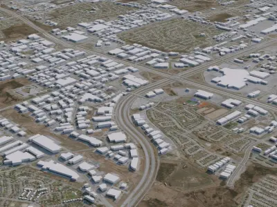 Laval - Canada 3D model