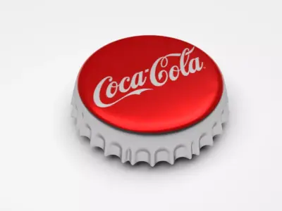 Coca Cola Classic Bottle Cap 3D model