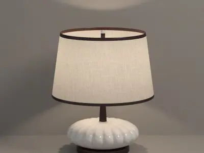 Mid Century Modern Table Lamp   3D model