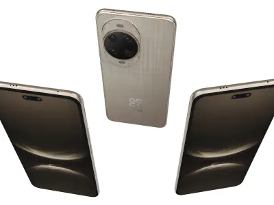 Huawei nova 14 Ultra Floating Light Gold 3D model