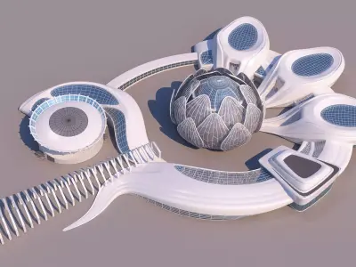 0301 - Science Museums Complex Building - 2D-3D 3D model