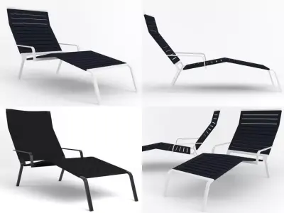Rest Lounger 3D model