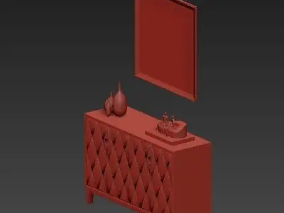 chest of drawers 53 3D model