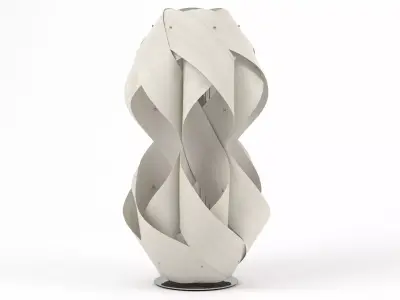 Anfora M lamp made of paper 3D model