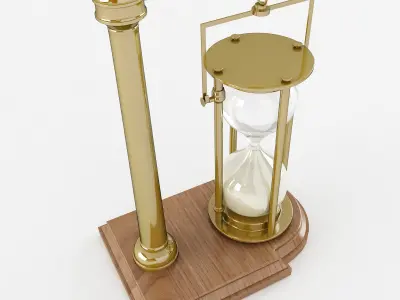Hourglass on Stand 3D model