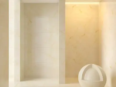 Marble wall 250 3D model