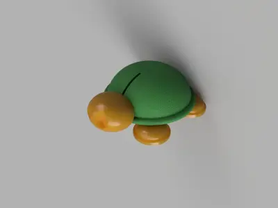 TURTLE TOY 3D print model