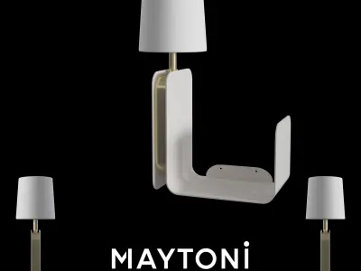 Sconce Karl MOD618WL-01W Maytoni Modern Free 3D model