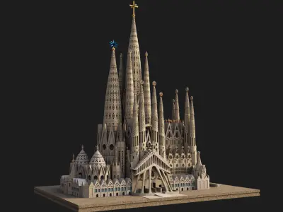 Sagrada Familia 3D model