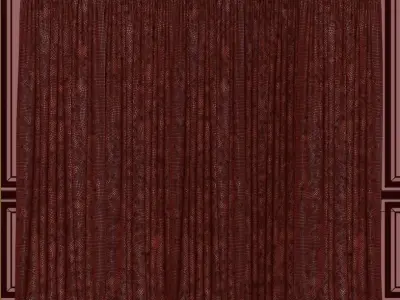 Curtain Set 102C 3D model