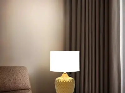 Table Lamp 3D print model 9