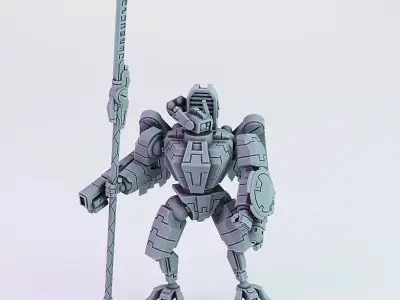 XE7 Angel Battlesuit  Greater Good 3D print model