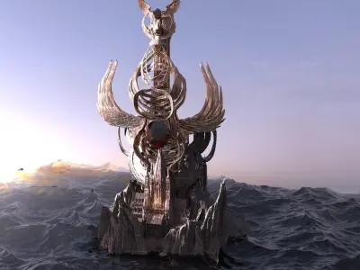 She Ra inspired Palace 3D model