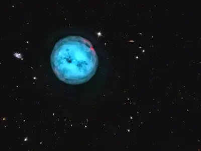 Owl Nebula 3D model