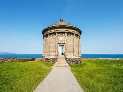 Irish Mussenden Temple Free 3D model