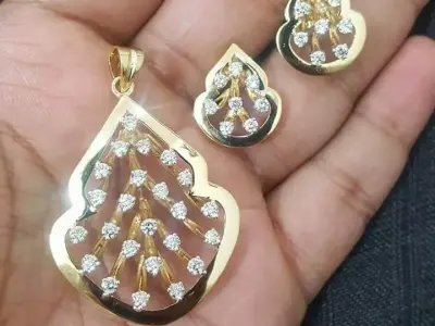 light pendant gold ready to print Free 3D print model