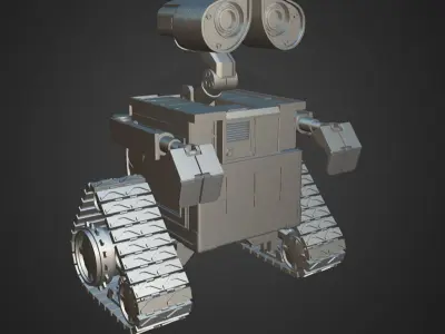 Wall E - robot 3D model